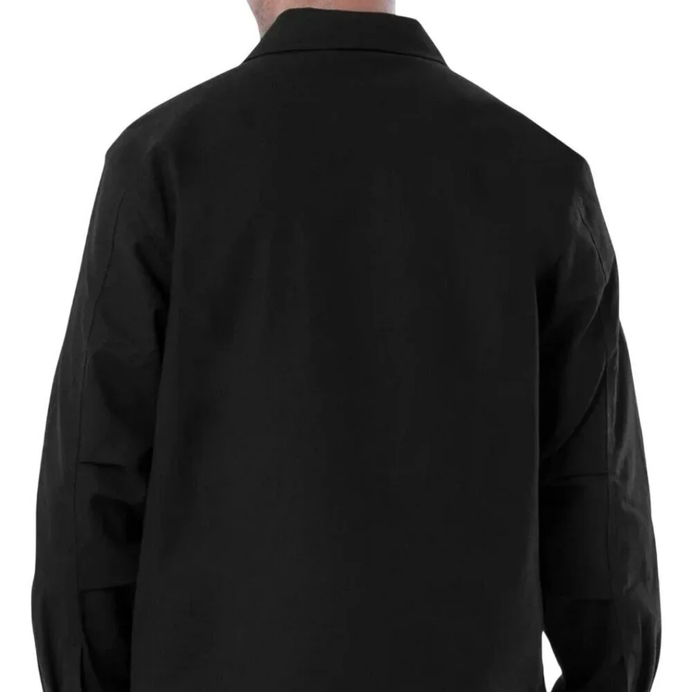 Wrangler Workwear NWT Black Mesh Lined Shirt Jacket Size XL